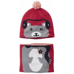 Columbia Zestaw Dziecięcy Czapka I Komin Snow More Beanie And Gaiter Set Cactus Pink Bear. Białe czapki dla dzieci Columbia. Za 85.00 zł.