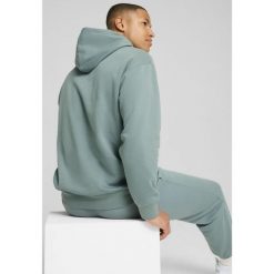 Bluza z kapturem unisex Essentials Elevated PUMA Green Moon. Zielone bluzy męskie Puma, xs, bez wzorów, prążkowane, z kapturem, do biegania. W wyprzedaży za 169.00 zł.