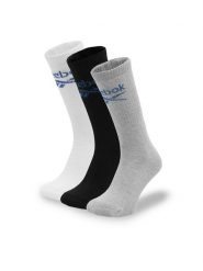 Reebok Skarpety długie R0258-SS24 (3-pack) Kolorowy. Skarpety damskie Reebok, bez wzorów, z materiału. Za 39.99 zł.