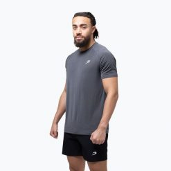 Koszulka męska BOXRAW Valdes. Niebieskie koszulki sportowe męskie BOXRAW, m, bez wzorów, z elastanu, bez kołnierzyka, bez ramiączek, na fitness i siłownię. Za 119.99 zł.