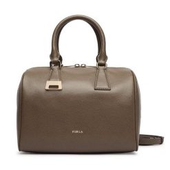 Torebka Furla. Brązowe torebki do ręki damskie Furla, bez wzorów, bez dodatków. Za 1,709.00 zł.