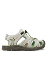 CMP Sandały Aquarii Hiking 30Q9664 Beżowy. Brązowe sandały dziewczęce CMP, ze skóry, bez zapięcia. Za 209.99 zł.