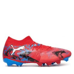 Buty do piłki nożnej Puma. Czerwone buty sportowe męskie Puma, bez zapięcia. Za 309.99 zł.