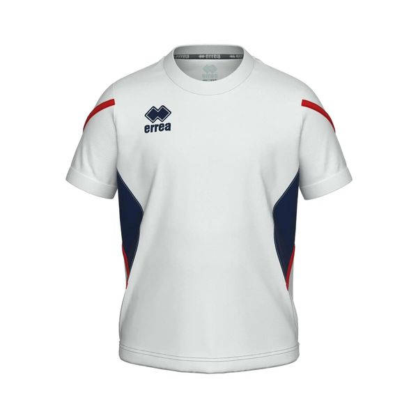 Koszulka Errea Curtis. Białe t-shirty dla chłopców ERREA, bez wzorów, z materiału, bez ramiączek. Za 214.99 zł.