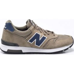 New Balance - Buty ML565SGN. Szare buty sportowe męskie New Balance, z materiału. W wyprzedaży za 269.90 zł.