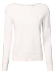 Tommy Hilfiger Sweter Kobiety biały, S. Białe swetry damskie Tommy Hilfiger, s, bez wzorów, z dzianiny, eleganckie, bez kołnierzyka, bez ramiączek, bez kaptura. Za 489.95 zł.