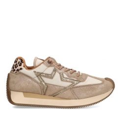 Buty CETTI C1375SRA Złoty. Żółte obuwie sportowe damskie QUERCETTI, trekkingowe. Za 369.99 zł.