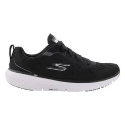 Buty do chodzenia męskie Skechers GO Run. Czarne buty sportowe męskie Skechers, z materiału, bez zapięcia, trekkingowe. Za 482.00 zł.