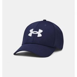 Czapka z daszkiem męska Under Armour Blitzing Cap. Niebieskie czapki i kapelusze męskie Under Armour, bez wzorów, sportowe. Za 79.99 zł.