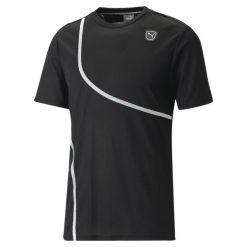 Podkoszulek Puma King Ultimate Jersey, Mężczyźni. Czarne koszulki sportowe męskie Puma, m, bez wzorów, z jersey, bez kołnierzyka, bez ramiączek, do piłki nożnej. Za 290.00 zł.