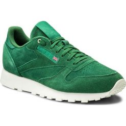 Buty Reebok - Cl Leather Mcc CM9607 Fern Green/Chalk. Półbuty na co dzień męskie marki Reebok. W wyprzedaży za 269.00 zł.