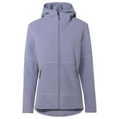 Damska bluza z kapturem zapinana na zamek VAUDE Neyland II. Niebieskie bluzy damskie Vaude, s, bez wzorów, z dżerseju, z kapturem. Za 482.00 zł.