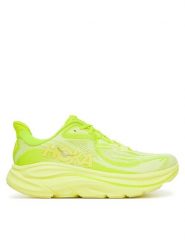 Hoka Buty do biegania Clifton 10 1162030 Żółty. Żółte buty sportowe męskie HOKA, z materiału, bez zapięcia, do biegania. Za 599.99 zł.