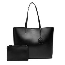 Torebka Kurt Geiger. Czarne torebki do ręki damskie Kurt Geiger, bez wzorów, bez dodatków. Za 1,039.00 zł.