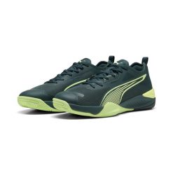 Buty do piłki ręcznej unisex Eliminate NITRO™ 4 PUMA. Zielone buty sportowe męskie Puma, bez zapięcia, do piłki ręcznej. W wyprzedaży za 441.00 zł.