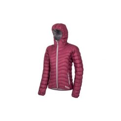 Kurtka puchowa damska Ocun Tsunami Eco. Czerwone kurtki sportowe damskie Ocun, xl, bez wzorów, z puchu, bez kaptura, trekkingowe. Za 765.99 zł.