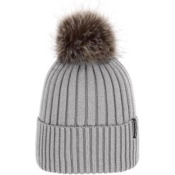 Czapka damska VIKING Hana Pompon Life Style. Szare czapki i kapelusze damskie Viking, bez wzorów. Za 79.90 zł.