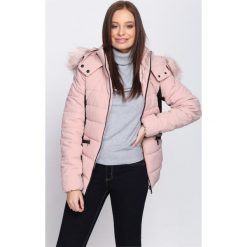 Różowa Kurtka Runway. Czerwone kurtki damskie Born2be, na zimę. Za 219.99 zł.