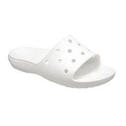 Klapki basenowe Crocs Classic Slide. Zielone klapki damskie Crocs, bez wzorów. Za 132.00 zł.