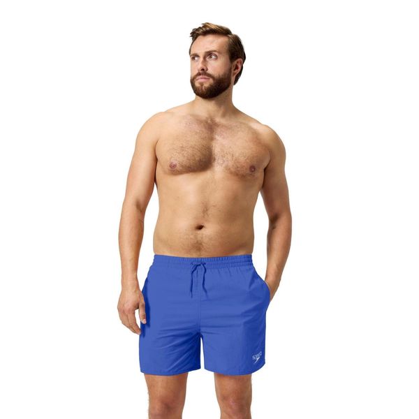 Spodenki szorty męskie kąpielowe Speedo Essentials. Niebieskie krótkie spodenki sportowe męskie Speedo, m, bez wzorów. Za 138.50 zł.