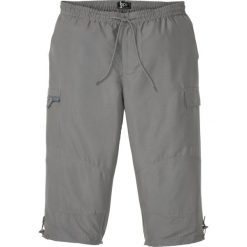 Spodnie 3/4 z mikrofazy, w wygodnym fasonie, Regular Fit. Czarne spodnie materiałowe męskie bonprix, m, bez wzorów. Za 139.99 zł.