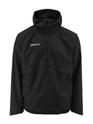 Craft Extend 2.0 Anorak M – Wodoodporna kurtka treningowa. Czarne kurtki męskie Craft, m, bez wzorów, z tkaniny. Za 493.95 zł.