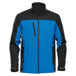 Męska Kurtka Cascades Soft Shell. Czarne kurtki sportowe męskie STORMTECH, m, bez wzorów, trekkingowe. Za 496.99 zł.