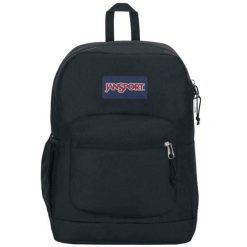 Plecak sportowo-turystyczny dla dorosłych Cross Town Plus Backpack 26 L. Czarne plecaki damskie JanSport, bez wzorów, sportowe. Za 159.99 zł.