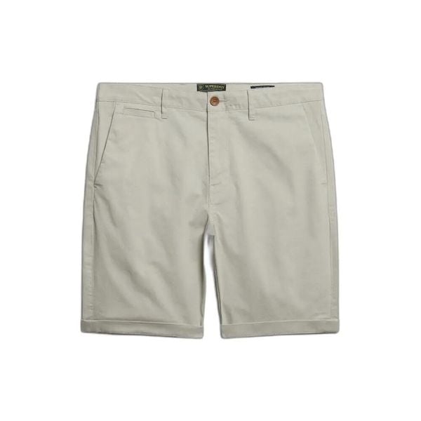 Szorty chino Superdry Premium Regular. Szare spodnie materiałowe męskie Superdry., m, bez wzorów, eleganckie. Za 277.85 zł.