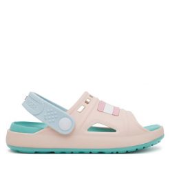 Sandały Tommy Hilfiger. Czerwone sandały dziewczęce Tommy Hilfiger, bez zapięcia. Za 119.99 zł.