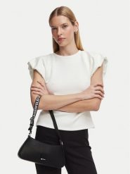 Karl Lagerfeld Jeans Torebka B3W30174 Czarny. Czarne torebki do ręki damskie Karl Lagerfeld Jeans, bez wzorów, z jeansu, bez dodatków. Za 549.99 zł.
