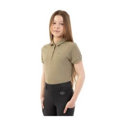 Dziewczęca jeździecka koszulka polo BR Equitation Eevolv Kaitlyn. Czarne t-shirty i topy dla dziewczynek BR, bez wzorów, z materiału, bez ramiączek. Za 255.00 zł.