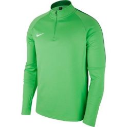 Bluza męska Nike Dry Academy 18 Drill Top LS zielona 893624 361. Zielone bluzy męskie Nike, m, bez wzorów, bez kaptura, do piłki nożnej. Za 115.51 zł.
