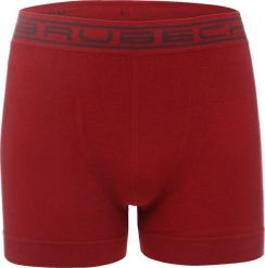 Brubeck BX00501A Bokserki męskie classic COMFORT COTTON ciemnoczerwony M. Czerwone bokserki męskie Brubeck, m, bez wzorów. Za 57.98 zł.