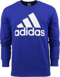 Adidas Bluza męska adidas Essentials French Terry Big Logo niebieska IC9325 M. Niebieskie bluzy męskie Adidas, m, bez wzorów, bez kaptura. Za 198.86 zł.
