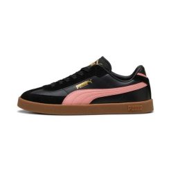 Sneakersy Puma Puma Club II Era. Czarne obuwie sportowe damskie Puma, bez wzorów, trekkingowe. W wyprzedaży za 231.85 zł.