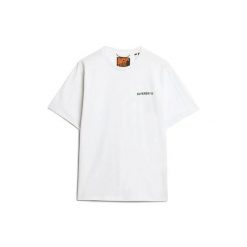 Casual T-shirt Superdry Tech. Białe t-shirty męskie Superdry., xl, bez wzorów, z dresówki, casualowe, bez kołnierzyka. Za 160.20 zł.