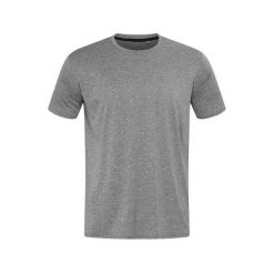 Męska Koszulka Sportowa Move Recycled. Szare koszulki sportowe męskie Stedman, m, bez wzorów, bez kołnierzyka, bez ramiączek, trekkingowe. Za 63.99 zł.