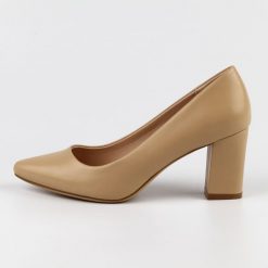 Czółenka damskie na słupku Sergio Leone Pb414 Coffee. Brązowe czółenka damskie Sergio Leone, bez wzorów, ze skóry, bez obcasa, na słupku, bez zapięcia. Za 159.00 zł.