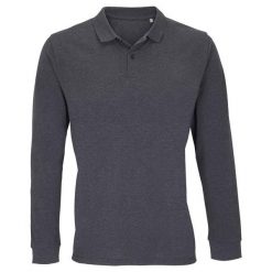 Koszulka Polo Z Długim Rękawem Dla Dorosłych Unisex Planet. Brązowe koszule damskie SOL'S, l, bez wzorów, casualowe, bez kołnierzyka, bez ramiączek. Za 98.99 zł.