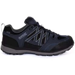 Buty trekkingowe dla mężczyzn Regatta SAMARIS II LOW. Czarne trekkingi męskie Regatta, na fitness i siłownię. Za 249.99 zł.