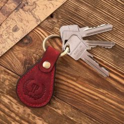 Zestaw prezentowy ZUP-96-RD portfel damski skórzany T-05-RD brelok T-85-HRD. Portfele damskie Paolo Peruzzi, bez wzorów. Za 168.93 zł.