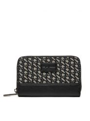 Pepe Jeans Portfel Jacquard PL070261 Czarny. Czarne portfele damskie Pepe Jeans, bez wzorów, z jeansu. Za 109.99 zł.