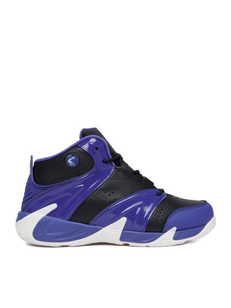 SHAQ Buty do koszykówki C-DEVASTATOR AQ95010B-BDW Czarny. Czarne buty sportowe chłopięce Shaq, bez wzorów, ze skóry, bez zapięcia, do koszykówki. Za 229.99 zł.