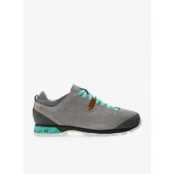 Buty turystyczne damskie AKU Bellamont III Suede GTX. Szare obuwie sportowe damskie Aku, bez wzorów, trekkingowe. Za 449.00 zł.