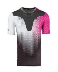 Koszulka biegowa męska X-Bionic Corefusion Run Shirt Pink. Białe koszulki sportowe męskie X Bionic, l, bez wzorów, z materiału, bez kołnierzyka, bez ramiączek, do biegania. Za 350.00 zł.