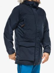Kurtka zimowa męska Fjallraven Nuuk Lite Parka. Niebieskie kurtki męskie Fjällräven, na jesień, l, bez wzorów, z futra, bez kaptura. Za 1,836.99 zł.