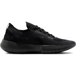 Buty treningowe damskie Nike Free 2025. Czarne obuwie sportowe damskie Nike, bez wzorów, z materiału, na fitness i siłownię. Za 558.00 zł.