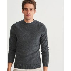 Sweter - Szary. Szare swetry przez głowę męskie Reserved. Za 119.99 zł.