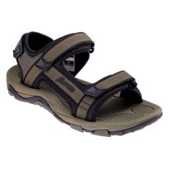 Męskie Sandały Makany. Czarne sandały męskie MARTES, z gumy, z otwartym noskiem, bez zapięcia. Za 159.99 zł.